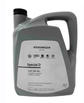 OEM SKODA - Olej 5W-40 5L D diesel 505.00/505.01 GS55505M4
