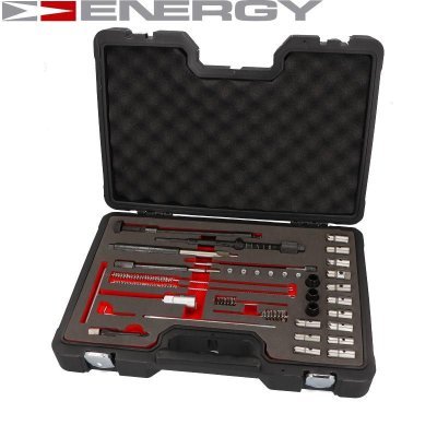 Energy - Sada náradia na čistenie a frézovanie sedla vstrekovačov 35ks