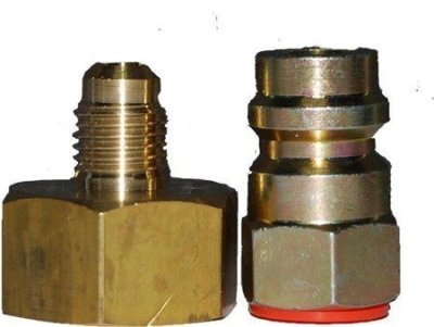 Magneti Marelli - Adaptér na tlakovú fľašu R134A W21.8 x1/14' X 13mm (veľký ventil)