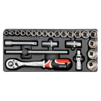 Yato - Náradie v systémovej vložke gola 1/2" 24ks