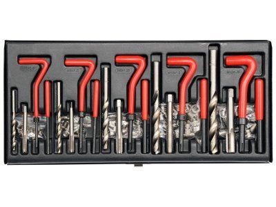 Yato - Súprava na opravu závitov M5 - M12 131ks
