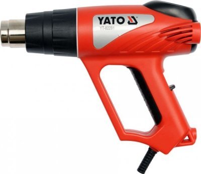 Yato - Pištoľ teplovzdušná s príslušenstvom 2000W