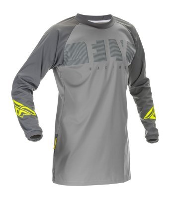 FLY RACING - dres WINDPROOF, (šedá/hi-vis, veľ. L)