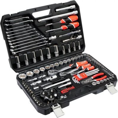 Yato - gola sada 1/2", 3/8", 1/4" +príslušenstvo 126ks