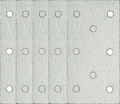 YATO - Brúsne listy na suchý zips 93x180mm P60 5ks