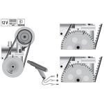 Yato - Lampa stroboskopická 12V s nastavením