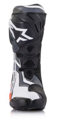 ALPINESTARS - Topánky SUPERTECH R, (čierna/červená fluo/biela/šedá, veľ. 43)