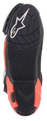 ALPINESTARS - Topánky SUPERTECH R, (čierna/červená fluo/biela/šedá, veľ. 42)
