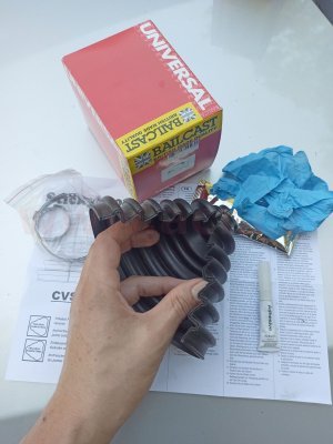 slepovací neoprenová manžeta hom. kloubu (včetně tuku a spon) (malý průměr 19-35 mm, velký průměr 98-120 mm)