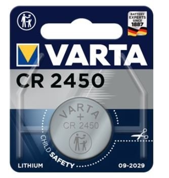 VARTA - Peniažková batéria CR2450 1ks