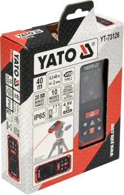 Yato - Laserový merač vzdialenosti 40m