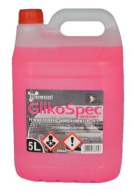 SPECOL - Nemrznúca zmes ružová (G12) -35°C 5L
