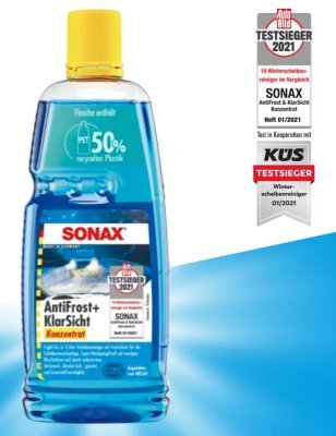 SONAX - Zimná zmes do ostrekovačov -koncentrát 1L
