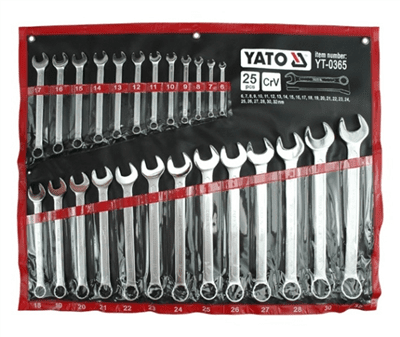 YATO - Sada kľúčov očkoplochých 6-32mm 25ks