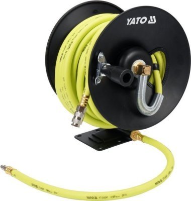Yato - naviják so vzduchovou hadicou PVC NBR 9.5mm 15m