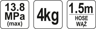 Yato - Maznica ručná 4kg