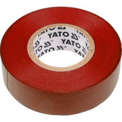 Yato - Páska izolačná červená 19mm x 20m