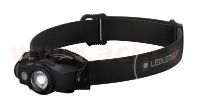 LED LENSER MH4 - outdoorová dobíjecí čelovka černo-černá, dosvit 180 m, záruka 7 let