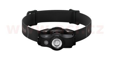 LED LENSER MH4 - outdoorová dobíjecí čelovka černo-černá, dosvit 180 m, záruka 7 let
