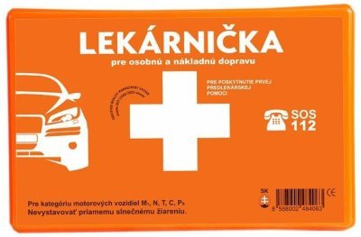 Autolekárnička v plastovom obale