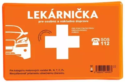 Autolekárnička v plastovom obale