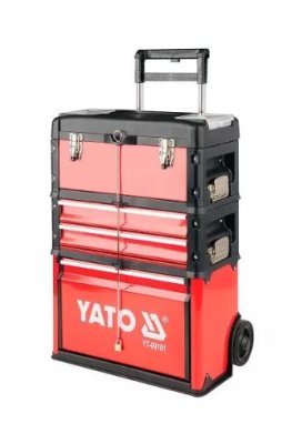 Yato - Vozík na náradie 3 sekcie 2 zásuvka