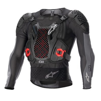 ALPINESTARS - chránič tela BIONIC PLUS 2, (čierna/šedá/červená, veľ. M)