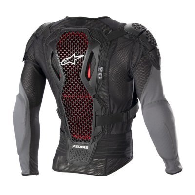 ALPINESTARS - chránič tela BIONIC PLUS 2, (čierna/šedá/červená, veľ. M)