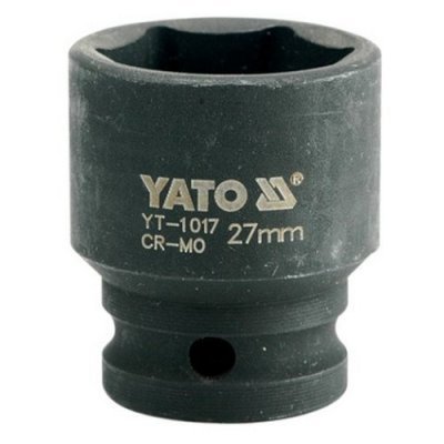 Yato - Nadstavec rázový šesťhranný krátky 1/2", 27mm