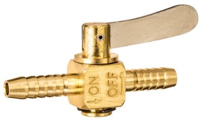 palivový kohout/uzávěr na hadičku s vnitřním průměrem 5mm