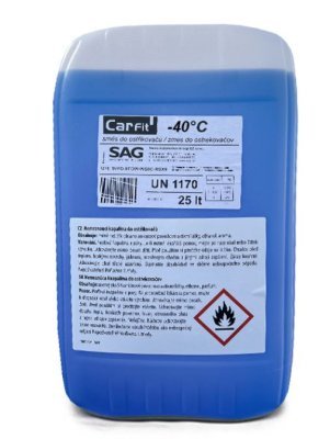 Carfit - Zimná zmes do ostrekovačov -40 °C 25L