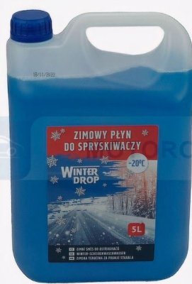 WINTER - Nemrznúca kvapalina do ostrekovačov -20 °C 5L