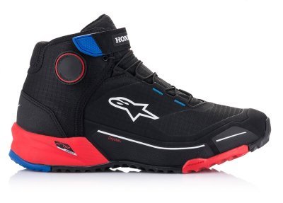 ALPINESTARS - Topánky CR-X DRYSTAR HONDA kolekcia, (čierna/červená/modrá, veľ. 44)