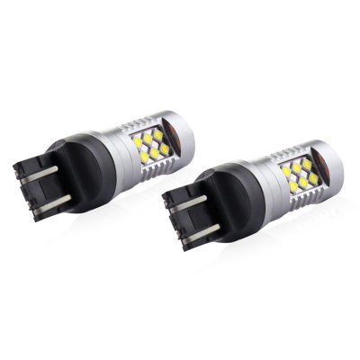 AMiO - LED žiarovky CANBUS 3030 24SMD T20 7443 W21/5W White 12V/24V