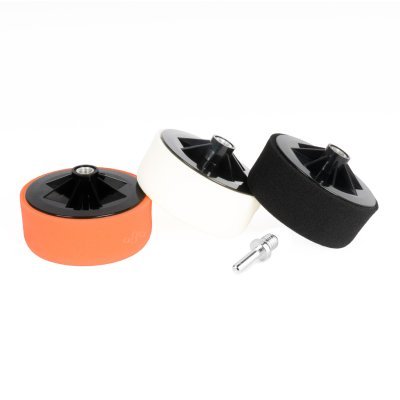 AMiO - Sada leštiacich kotúčov s adaptérom 3 x 125mm + M14