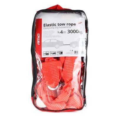 AMiO - Tažné lano - elastické 3000kg 4m ETW-3T