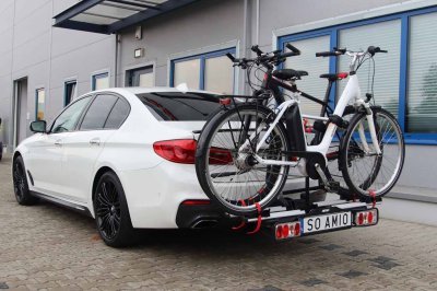 AMiO - Nosič na bicykle na ťažné zariadenie auta E-Bike TBC-02/2