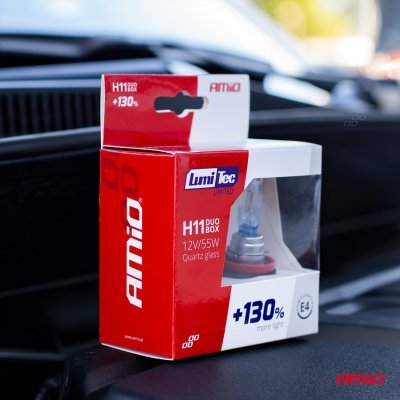 AMiO - Halogénový DUO blister (2ks ) HB3 12V 60W sada LumiTec LIMITED +130%