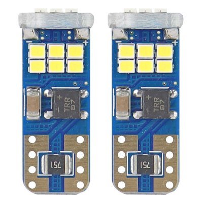AMiO - LED žiarovky CANBUS 18SMD UltraBright 2016 T10e (W5W) White 12V/24V