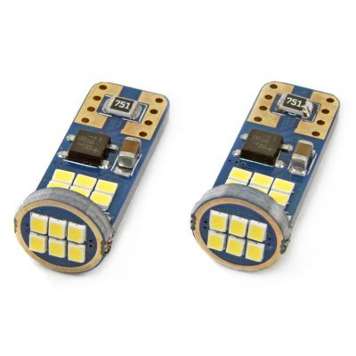 AMiO - LED žiarovky CANBUS 18SMD UltraBright 2016 T10e (W5W) White 12V/24V