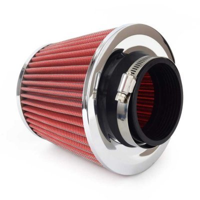 AMiO - Športový vzduchový filter + 3 adaptéry AF-Chrome
