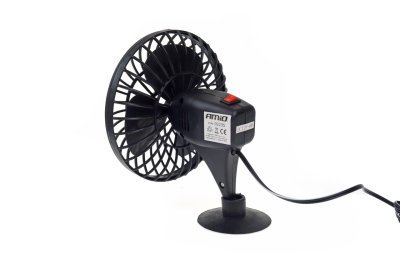 AMiO - Ventilátor do auta s prísavkou mini FAN 12V