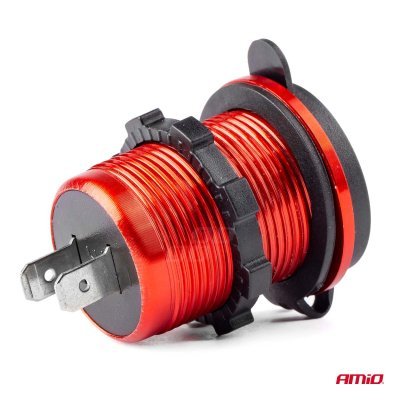 AMiO - Nabíjačka 2xUSB 12/24V MOD-10