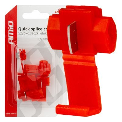 AMiO - Elektrické rýchlospojky, 0,5-1mm2 10A Blister 5 ks