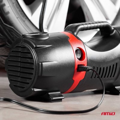 AMiO - Kompresor do auta 12V / 230V Acomp-09