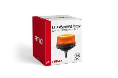 AMiO - Výstražný maják W03SB na jednu skrutku R65 R10 36LED 12/24 V IP56