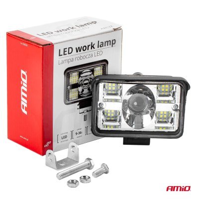 AMiO - Pracovné LED svetlo AWL32 17 LED COMBO 9-36V