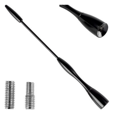 AMiO - Prút autoantény 16 cm 5/6mm adaptér ANTM04