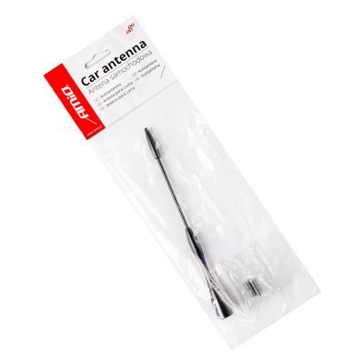 AMiO - Prút autoantény 16 cm 5/6mm adaptér ANTM04