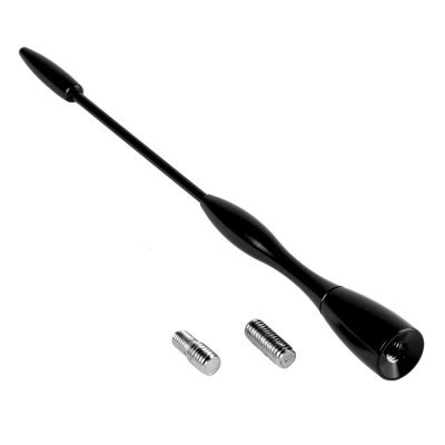 AMiO - Prút autoantény 16 cm 5/6mm adaptér ANTM04